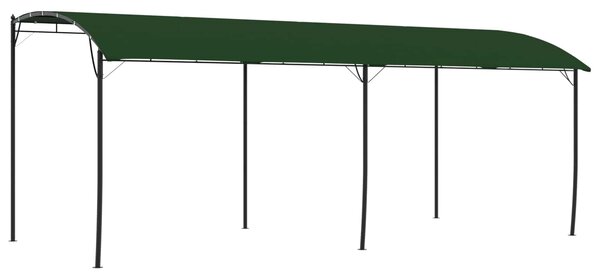 VidaXL Pavilon 6 x 3 x 2,55 m, Szövet és Alumínium 180, Zöld