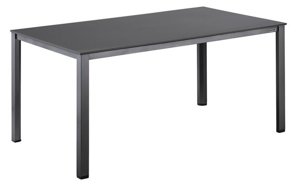 KETTLER CUBIC / KETTALUX alumínium étkezőasztal 160×90 cm – antracit / antracit