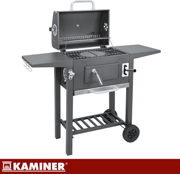Kerti grill fedővel 105x110x50cm