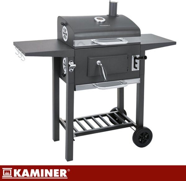 Kerti grill fedővel 105x110x50cm