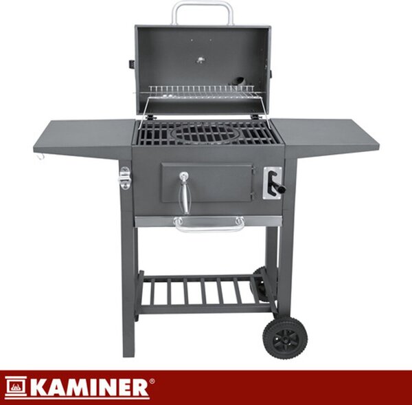 Kerti grill fedővel 105x110x50cm