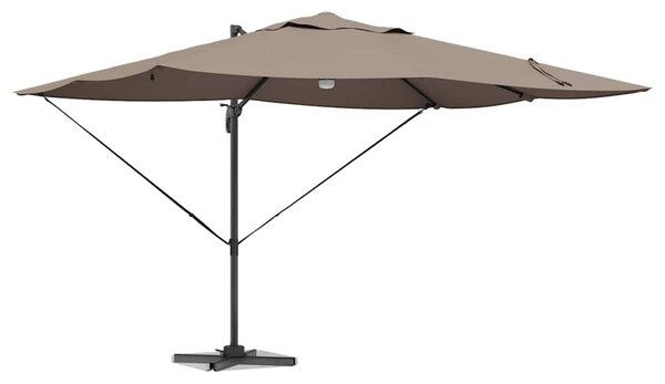 VidaXL Napernyő Tópszínű 351 x 250 x 253 cm Pamut és Alumínium