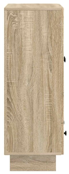 VidaXL Széf Sonoma tölgy 66 x 34,5 x 95 cm Mérnöki fa