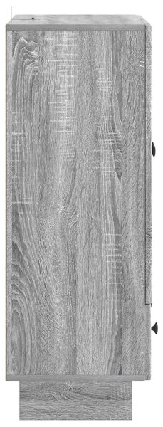VidaXL Széf Szürke Sonoma 66 x 34,5 x 95 cm Mérnöki fa