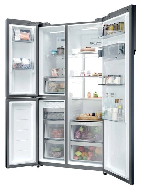 Haier Hűtő side by side HSPR79F18EWMB
