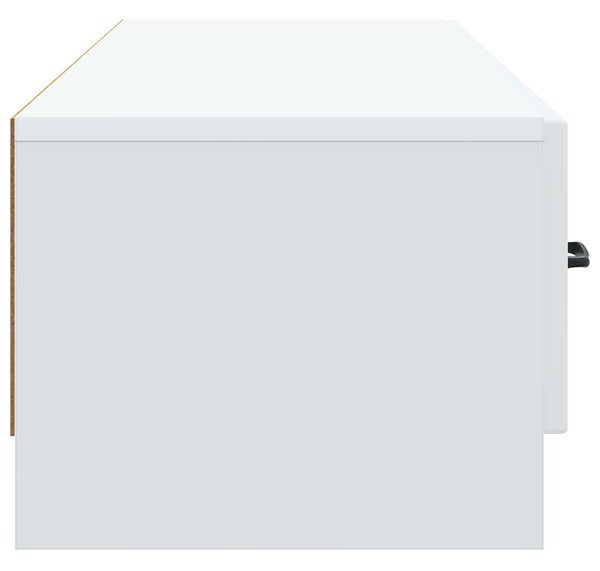 VidaXL TV szekrény fiókkal Fehér 147 x 34,5 x 27 cm Szerelt Fa