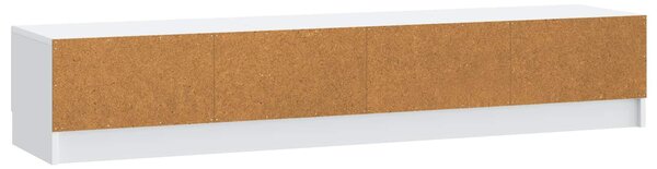 VidaXL TV szekrény fiókkal Fehér 147 x 34,5 x 27 cm Szerelt Fa