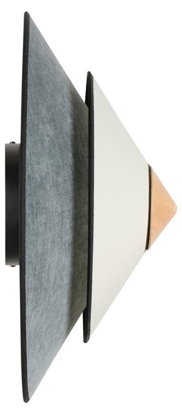 Fali Lámpa Forestier, Cymbal, dimmable, Kék, Nappali, Szövet / Textília, Dizájn
