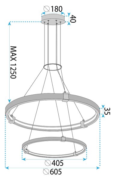 LED Lámpa LHJ037-CP2 GOLD