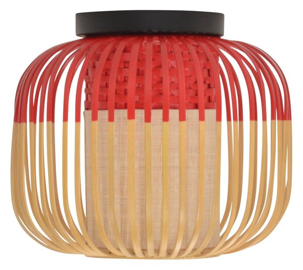 Mennyezeti Lámpa Forestier, Bamboo, dimmable, Piros, Folyosó, Bambusz, Dizájn