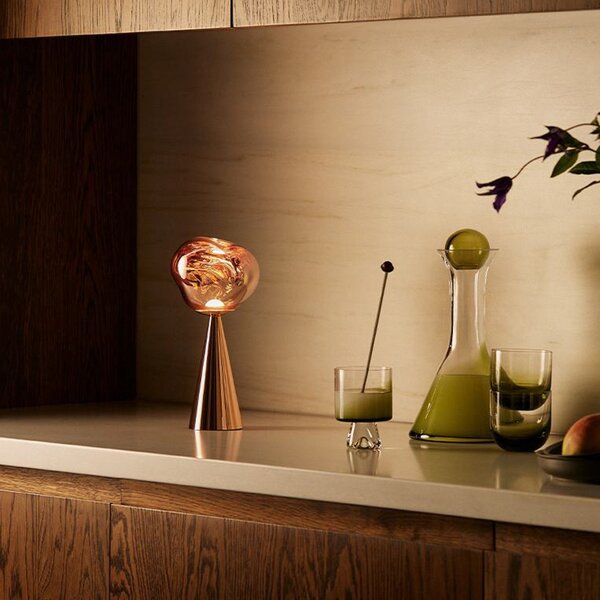 Kültéri Lámpa Tom Dixon, Melt, dimmable, Réz, Terasz, Műanyag, Dizájn