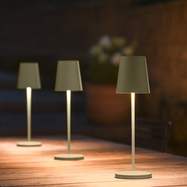 Kültéri Lámpa SLV, Vinolina Two, dimmable, Zöld, Terasz, Alumínium, Modern