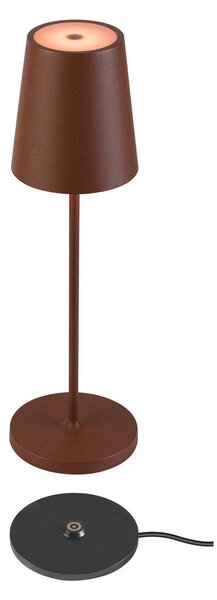 Kültéri Lámpa SLV, Vinolina Two, dimmable, Barna / Rozsdabarna, Terasz, Alumínium, Modern