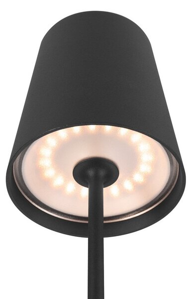 Kültéri Lámpa SLV, Vinolina Two, dimmable, Fekete, Terasz, Alumínium, Modern