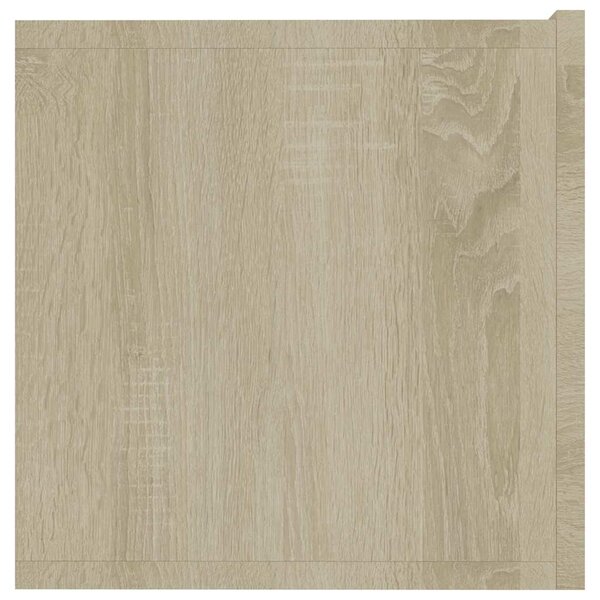 Sonoma tölgy szerelt fa TV-szekrény 80 x 30 x 30 cm