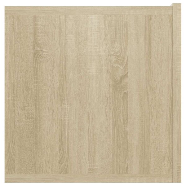 3 db sonoma tölgy függő TV-szekrény 60 x 30 x 30 cm