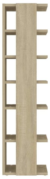 2 db sonoma tölgy színű cipősszekrény 27,5 x 27 x 102 cm