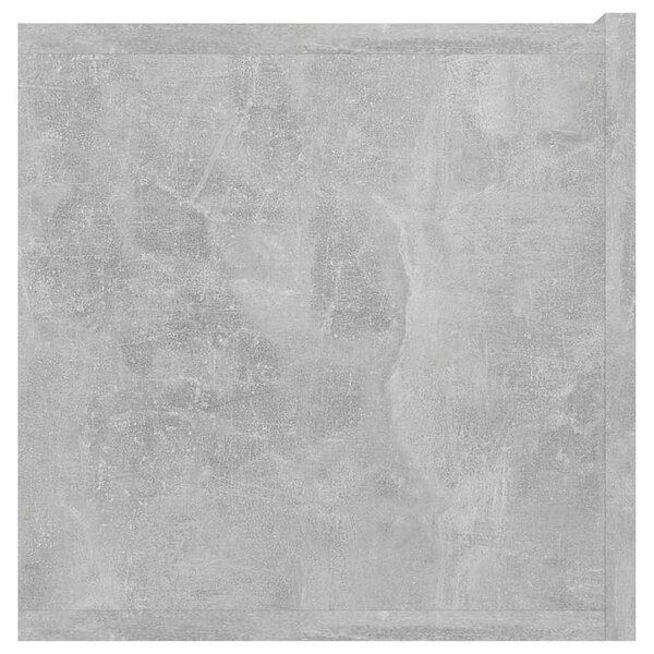 2 db betonszürke függő TV-szekrény 60 x 30 x 30 cm