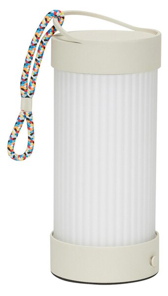 Kültéri Lámpa Hübsch, Camp, dimmable, Bézs, Terasz, Üveg