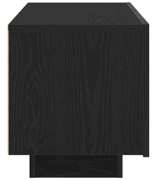TV szekrény Fekete tölgy 100 x 35 x 40 cm Faanyag