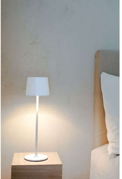 Fiore Portable Asztali Lámpa IP44 Matt White - Markslöjd