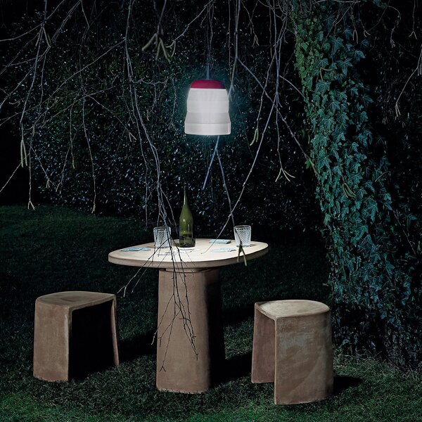 Kültéri Lámpa Foscarini, Cri Cri, dimmable, Fehér, Műanyag, Dizájn