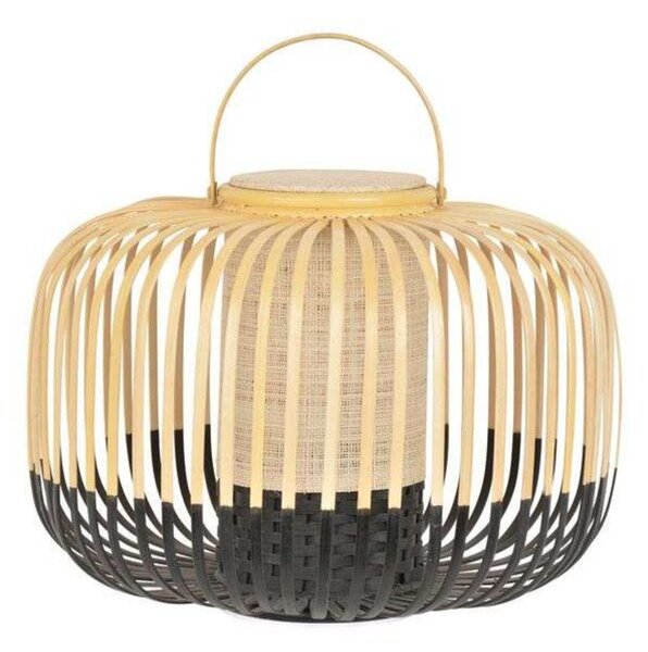 Kültéri Lámpa Forestier, Take A Way S, dimmable, Fekete, Terasz, Bambusz, Dizájn