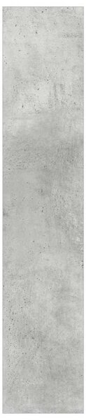 2 db betonszürke fali cipősszekrény 60 x 18 x 90 cm