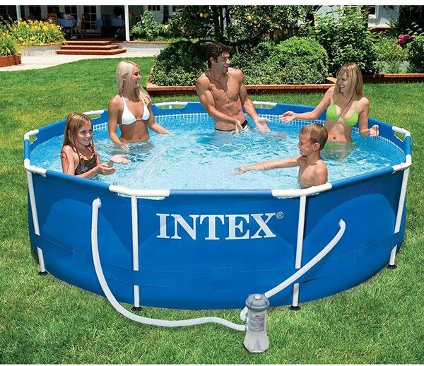 Intex Metal Frame Fémvázas medence vízforgatóval 366x76cm (28212NP)