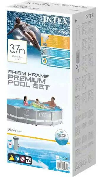 Intex Prism Frame Prémium 366x76cm Fémvázas medence vízforgatóval (26712NP)