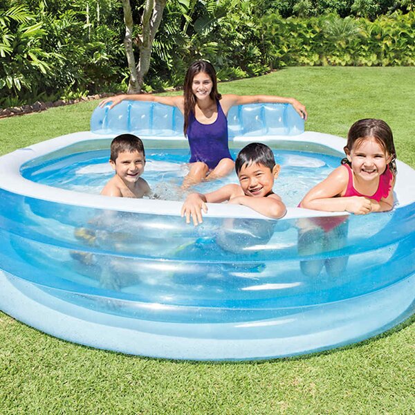 Intex Swim Center Családi Medence - 224x216x76cm