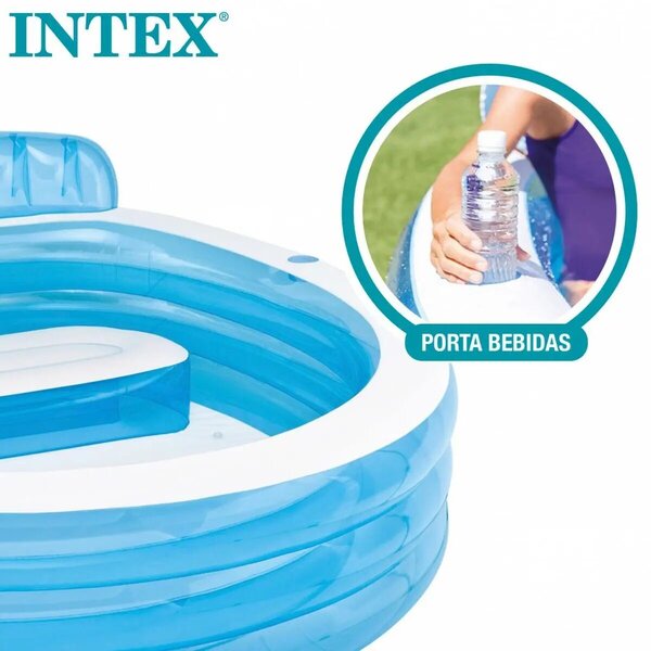 Intex Swim Center Családi Medence - 224x216x76cm