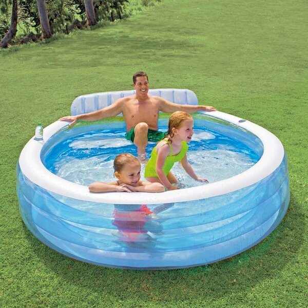 Intex Swim Center Családi Medence - 224x216x76cm