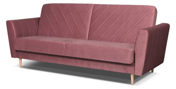 Háromszemélyes kanapé Corro 01 (rózsaszín). Akció -33%. 1029262