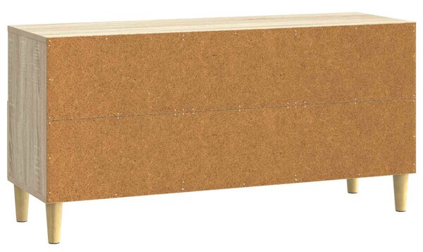 TV szekrény fiókkal Sonoma Tölgy 102 x 34,5 x 50 cm Szerelt Fa