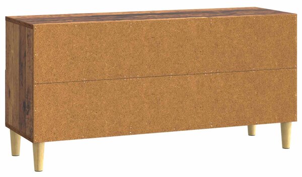 TV szekrény 102 x 34,5 x 50 cm Antik Fa Szerelt Fa