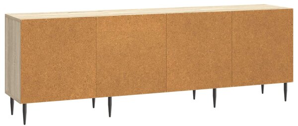 TV szekrény 150 x 31 x 50 cm Sonoma Tölgy Szerelt Fa