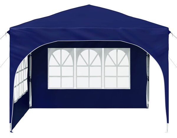 Parti sátor 290 x 290 x 245 cm Kék 210D Oxford ezüst bevonattal