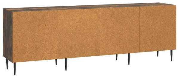 TV szekrény 150 x 31 x 50 cm Füstös Tölgy Szerelt Fa