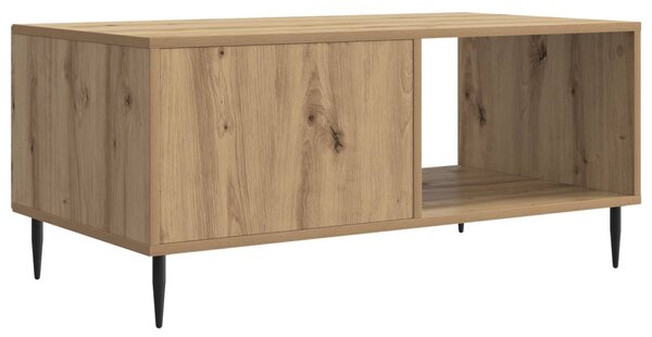 Dohányzóasztal Kézműves Tölgy 90 x 50 x 40 cm Szerelt Fa
