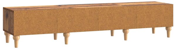 TV szekrény fiókkal Antik Fa 147 x 34,5 x 30 cm Szerelt Fa