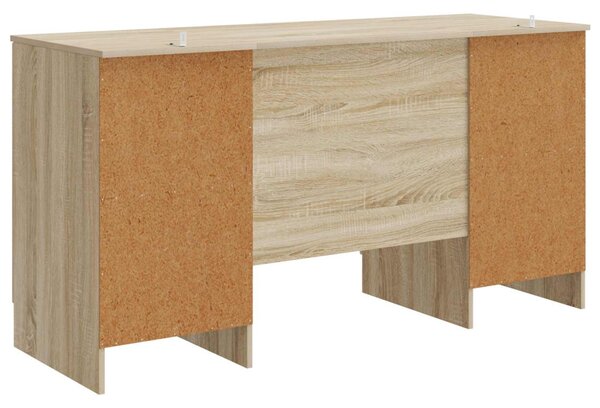 Asztal Sonoma Tölgy 142,5 x 50 x 75 cm Szerelt Fa