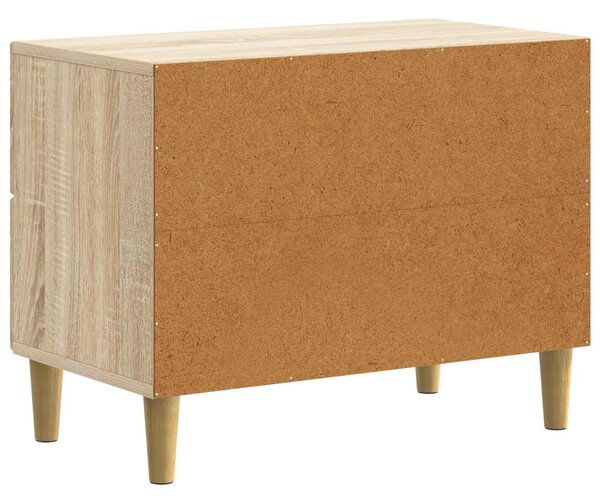 Éjjeliszekrény Sonoma Tölgy 62 x 34,5 x 48 cm Szerelt Fa