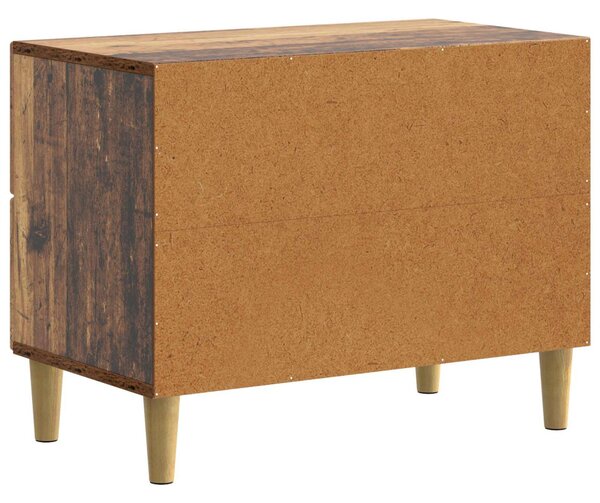 Éjjeliszekrény fiókkal Antik Fa 62 x 34,5 x 48 cm Szerelt Fa