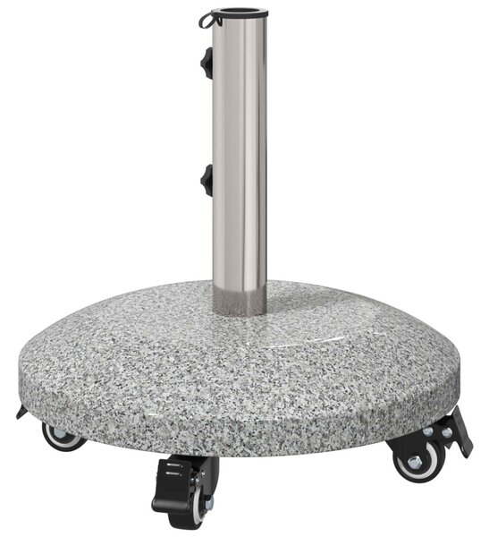 Granite ernyőtartó kerekekkel 4-5 cm átmérőjű oszlophoz 27.2 kg