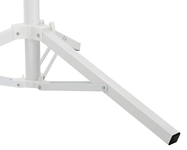 Ernyő állvány Fehér Acél for 25-32 mm Pole