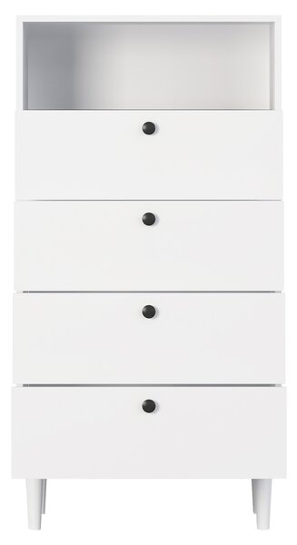 Komód fiókokkal DULLUM 60x115cm, fehér