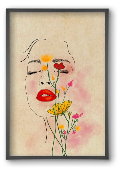 Dream in Bloom - falikép keretben | artbridge