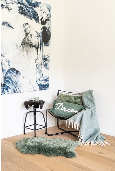 Sheepskin zöld műszőrme, 60 x 90 cm - Tiseco Home Studio