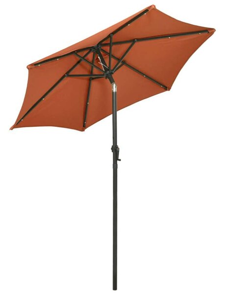 VidaXL Napernyő - Terrakotta - 200x211 cm